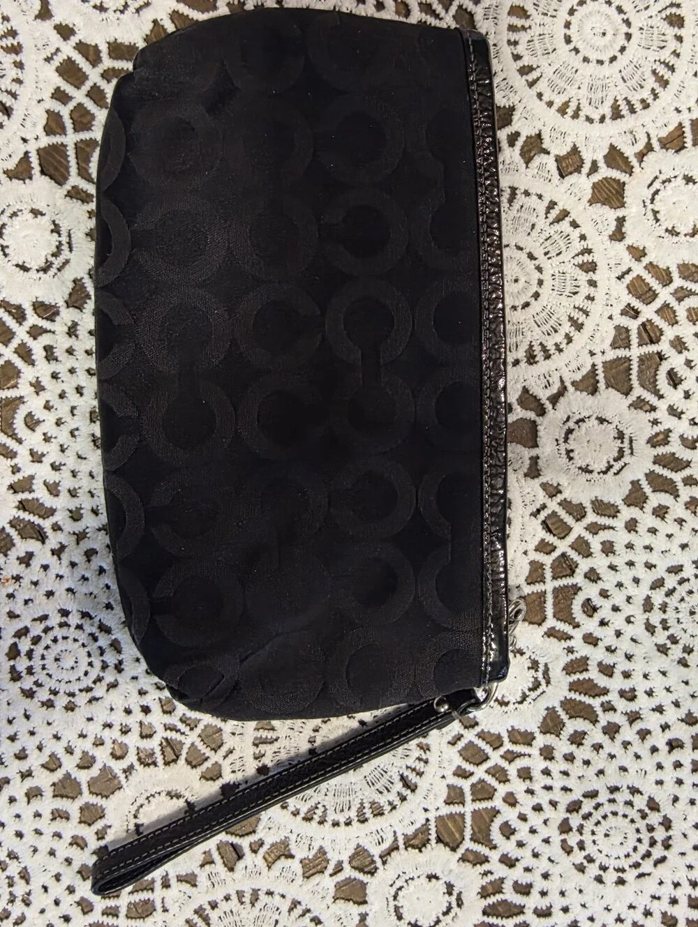 Coach Signature Large Wristlet/Clutch